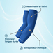 Manchettes bleues CA01-BLU XL rafraichissante - G-HEAT - CA01-BLU-XL