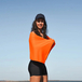 Serviette XL orange CT02-ORA rafraîchissante - G-HEAT - CT02-ORA