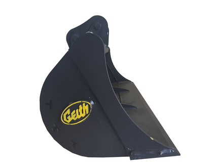 Godet de curage GEITH 1200mm équipé d'une lame soudée pour attache rapide JCB 980/88451 - G03 1200 JCB