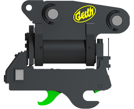 Coupleur Powertilt Geith sans ligne hydraulique cinématique JCB pour JCB Hydradig - GT10QC45 HYD