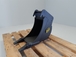 Godet de terrassement GEITH 250 mm avec dents Feurst FKMCE pour coupleur ou attache rapide GEITH QR30 - H02250QR30