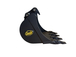 Godet de terrassement GEITH 450 mm équipé en dents Feurst FKMCE pour attache rapide JCB 980/B4000- H02450JCBN