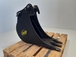 Godet de terrassement GEITH 300 mm 3 dents Feurst FK1TLR pour attache rapide mécanique JCB 48Z ou hydraulique JCB 980/A3640 H06300JCBN