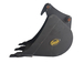 Godet de terrassement GEITH 450 mm 3 dents FK2 pour attache rapide JCB 3CX - H08450JCBFK2