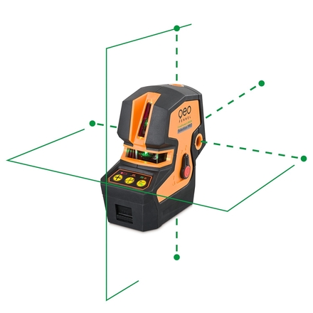 Laser lignes et points CrossPointer5 SP GREEN - GEO FENNEL - 531550