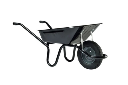 Brouette Haemmerlin 100 l aktiv premium noire roue gonflée 305000006