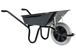 Brouette Aktiv premium 100 l HAEMMERLIN caisse peinte noire, roue increvable 305000106