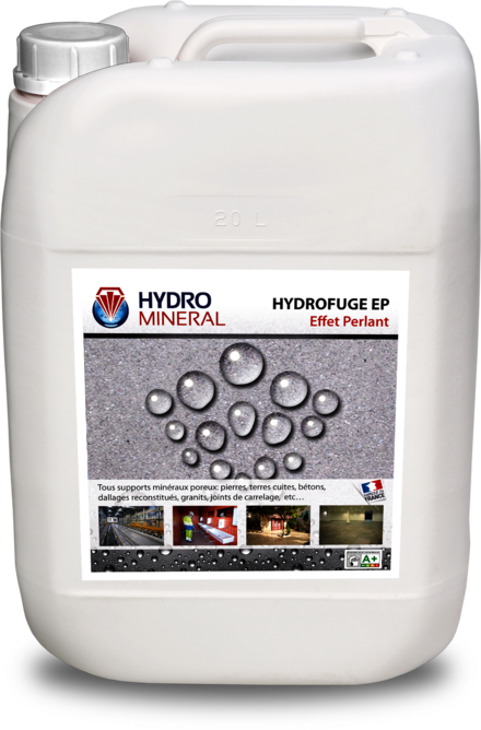 Produit organique Hydrofuge Effet perlant tous supports 20 L HYDRO MINERAL - HEP20