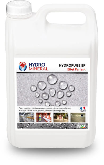 Produit organique Hydrofuge Effet perlant tous supports 5 L HYDRO MINERAL - HEP5