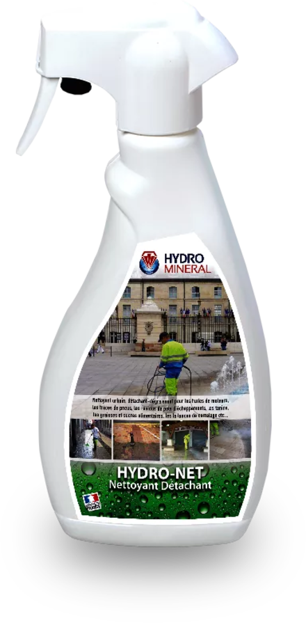 Spray nettoyant puissant décapant,détachant et dégraissant sols poreux urbains 500 ml HYDRO MINERAL - HN05