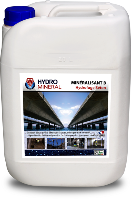 Bidon Minéralisant Béton Hydrofuge 20 L HYDRO MINERAL - MB20