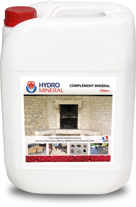 Bidon Complément minéral OLEOPLUS Hydrofuge Tous Supports 20 L HYDRO MINERAL - MOEN20