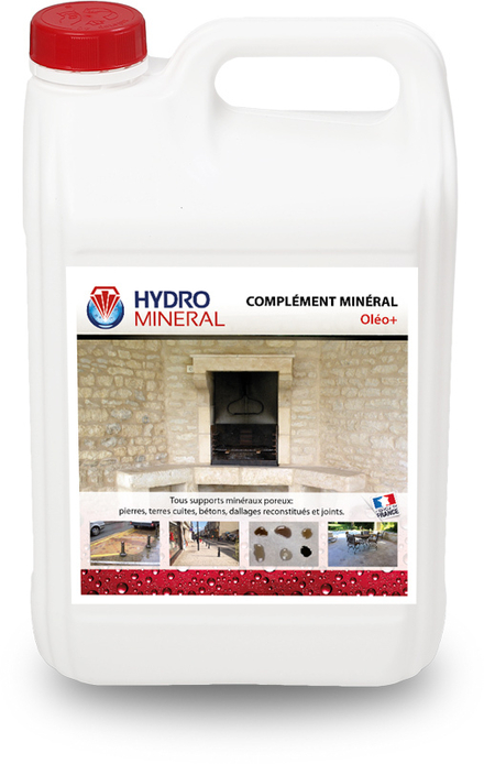 Bidon Complément minéral OLEOPLUS Hydrofuge Tous Supports 5 L HYDRO MINERAL - MOEN5