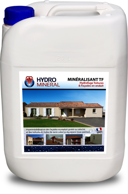 Bidon Minéralisant Façades et toitures Hydrofuge 20 L HYDRO MINERAL - MTF20