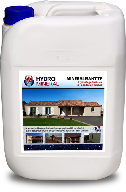 Bidon Minéralisant Façades et toitures Hydrofuge 20 L HYDRO MINERAL - MTF20