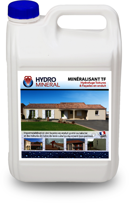 Bidon Minéralisant Façades et toitures Hydrofuge 5 L HYDRO MINERAL - MTF5