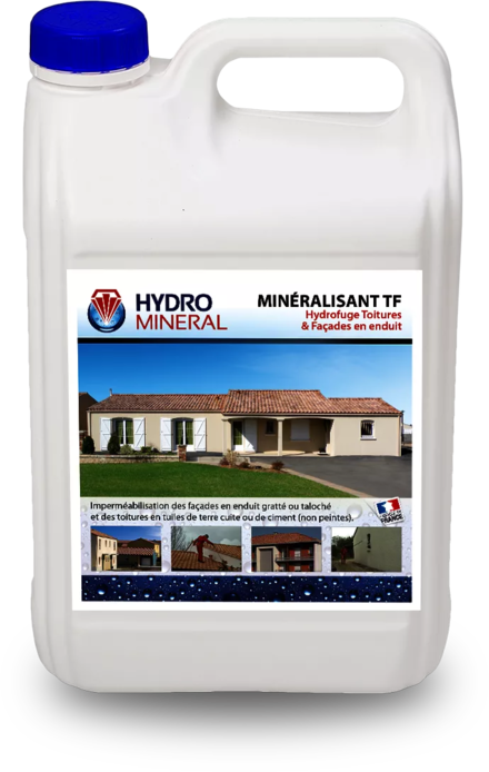 Bidon Minéralisant Façades et toitures Hydrofuge 5 L HYDRO MINERAL - MTF5