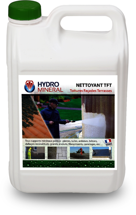 Bidon nettoyant Toitures, terrasses et façades NTFT 5 L HYDRO MINERAL - NTFT5