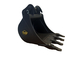 Godet de terrassement GEITH 500 mm avec dents Feurst FKMCE pour attache rapide QR40 -H03500ES40