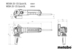 Meuleuse d'angle 125 mm WEBA 20-125 Quick BL - METABO - 600642000
