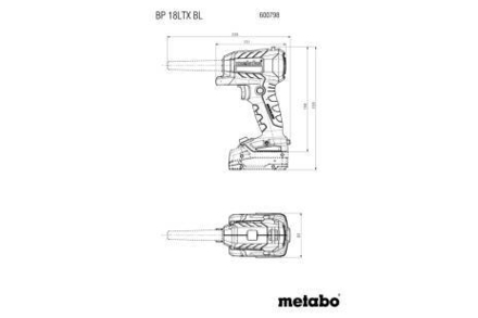 Souffleur 18 V BP 18 LTX DC - METABO - 600798850