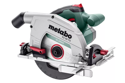 Scie circulaire KS 66 FS avec MetaBox 340 - METABO - 601066500