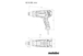 Pistolet à air chaud HG 16-500 avec MetaBox - METABO - 601067500