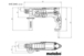 Marteau perforateur burineur SDS Plus KHE 2445 avec coffret - METABO - 601709500