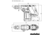 Marteau perforateur burineur 18 V KH 18 LTX 24 BL Quick - METABO - 601714840