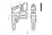Marteau perforateur burineur 18 V KH 18 LTX 28 BL Quick - METABO - 601715660
