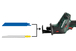 Scie sabre 18 V SSE 18 LTX Compact - METABO - 602266840