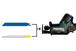 Scie sabre 12 V SSE 12 BL - METABO - 602322500