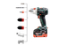 Taraudeuse 18 V GB 18 LTX BL Q I - METABO - 602362840