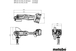 Meuleuse 230 mm 36-18 V WPB 36-18 LTX BL 24-230 Quick - METABO - 613103840