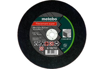 Flexiamant super 300 x 3,0 x 25,4 pierre, TF 41 - METABO - 616212000
