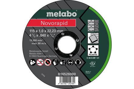 Novorapid 115x1,0x22,2 Universal, TF41 - METABO - 616526000