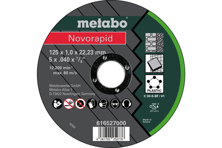 Novorapid 125x1,0x22,2 Universal, TF41 - METABO - 616527000