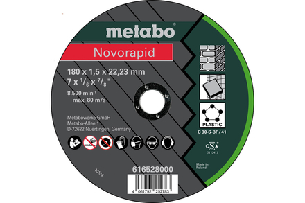 Novorapid 180x1,5x22,2 Universal, TF41 - METABO - 616528000