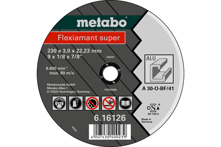 Flexiamant super 150 x 3,0 x 22,23 alu, TF 41 - METABO - 616753000