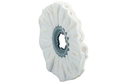 8 anneaux à polir de fibre tendre, 100x10 mm - METABO - 623509000