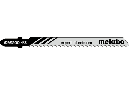 25 lames de scie sauteuse « expert aluminium » 74/3,0mm - METABO - 623622000