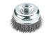 Brosse boisseau 100x0,3 mm/ M 14, acier, ondulé - METABO - 623719000