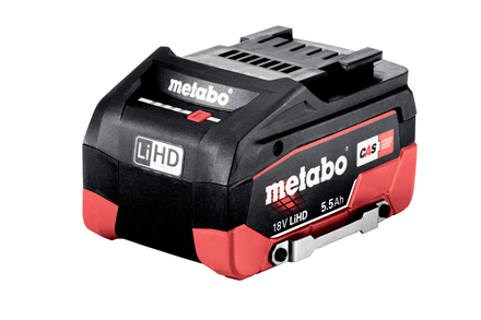 Batterie LiHD DS 18 V - 5,5 Ah - METABO - 624990000