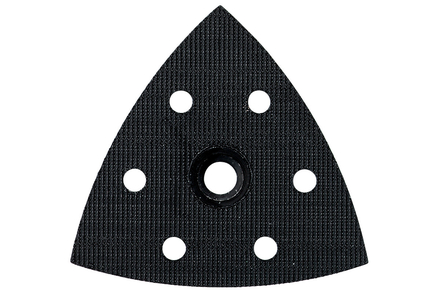 Patin perforé pour ponceuse à patin triangulaire, à bande auto-agrippante - METABO - 624992000