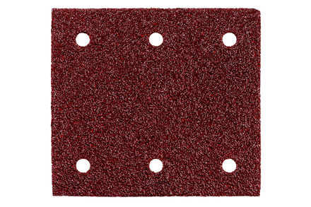 10 feuilles abrasives auto-agrippantes 115 x 103 mm, P 60, B+M, pour ponceuse vibrante - METABO - 625620000