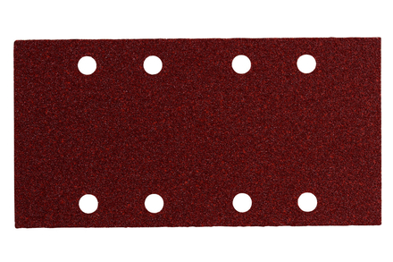 10 feuilles abrasives auto-agrippantes 93 x 185 mm, P 120, B+M, pour ponceuse vibrante - METABO - 625769000