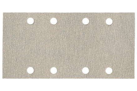 25 feuilles abrasives auto-agrippantes 93 x 185 mm, P 120, peinture, pour ponceuse vibrante - METABO - 625885000