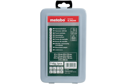 Jeu de 7 forets SDS-plus Classic - METABO - 626244000