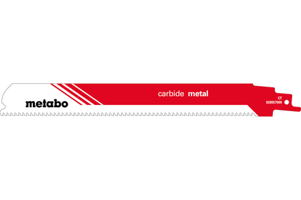 Lames de scie sabre « carbide metal » 225 x 1,25 mm - METABO - 626557000