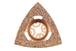 Patin triangulaire « Classic », joints/enduits, carbure, 78 x 78 - METABO - 626971000